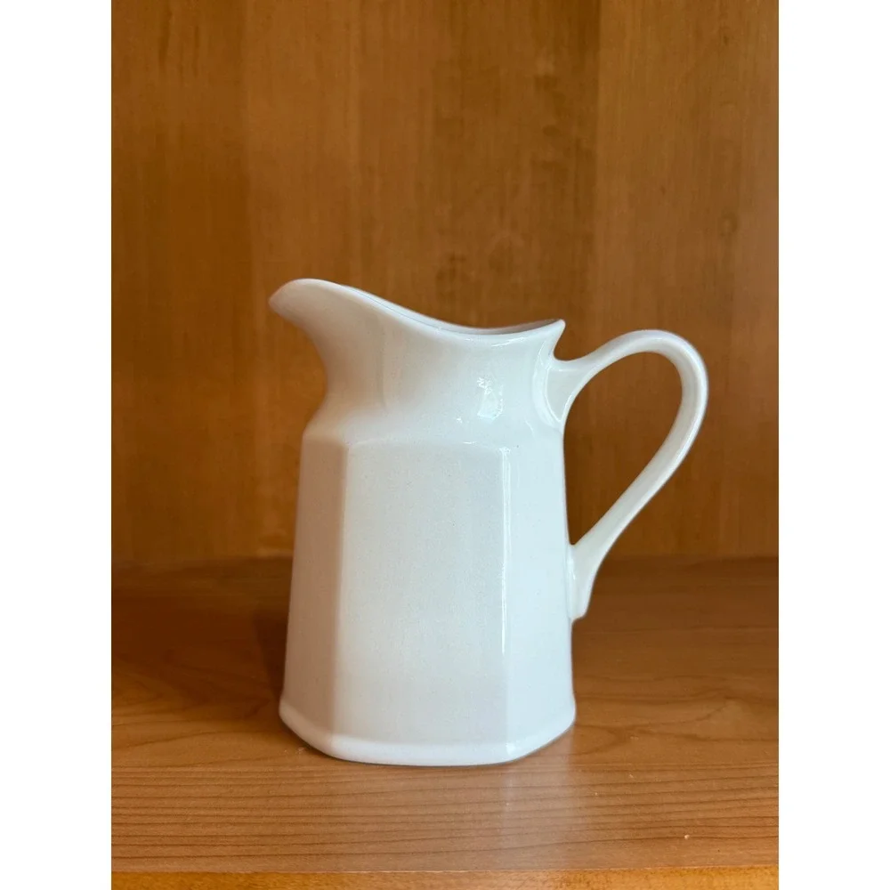 J&G Meakin Royal Staffordshire Liberty Ironstone Creamer Pitcher White England
